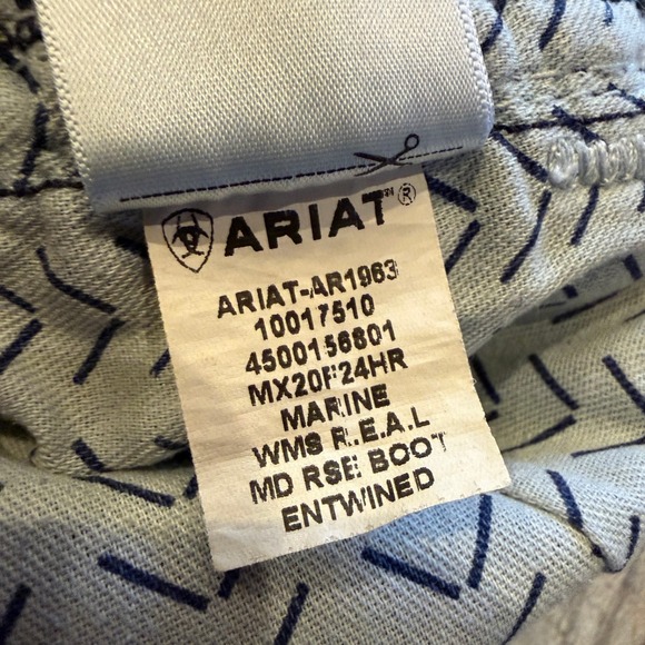 Ariat Denim Bootcut Jeans size 26 Short 26S Womens Boot Western Mid Rise 1963 - Picture 5 of 16